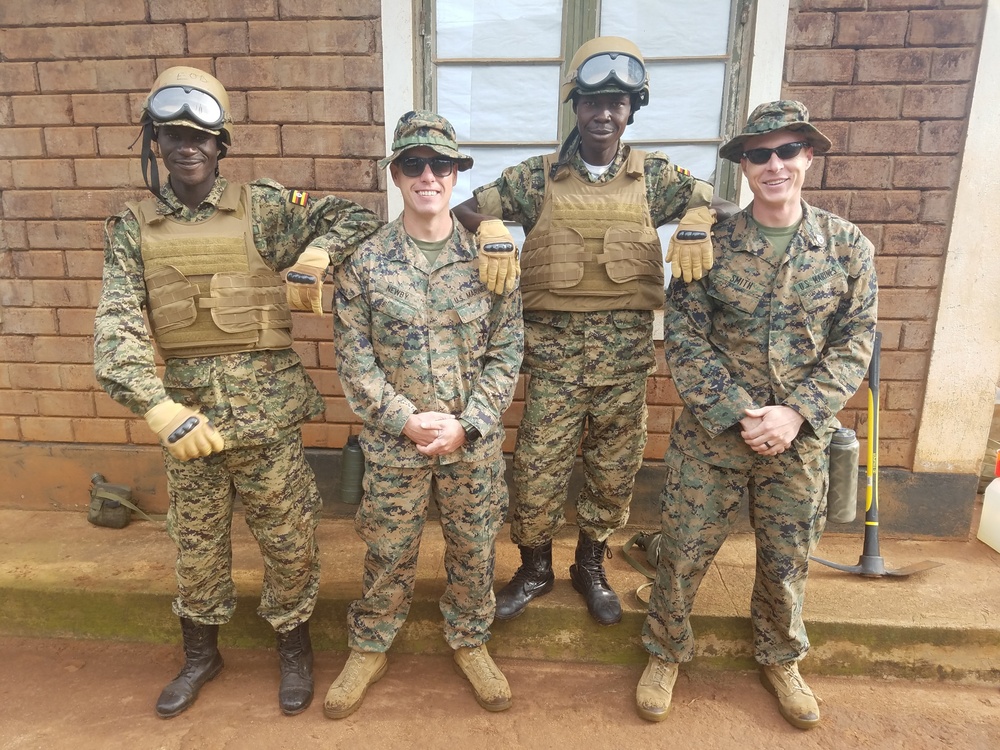 15th MEU Marines, Sailors assist Ugandan Battle Group 24 with pre-deployment training