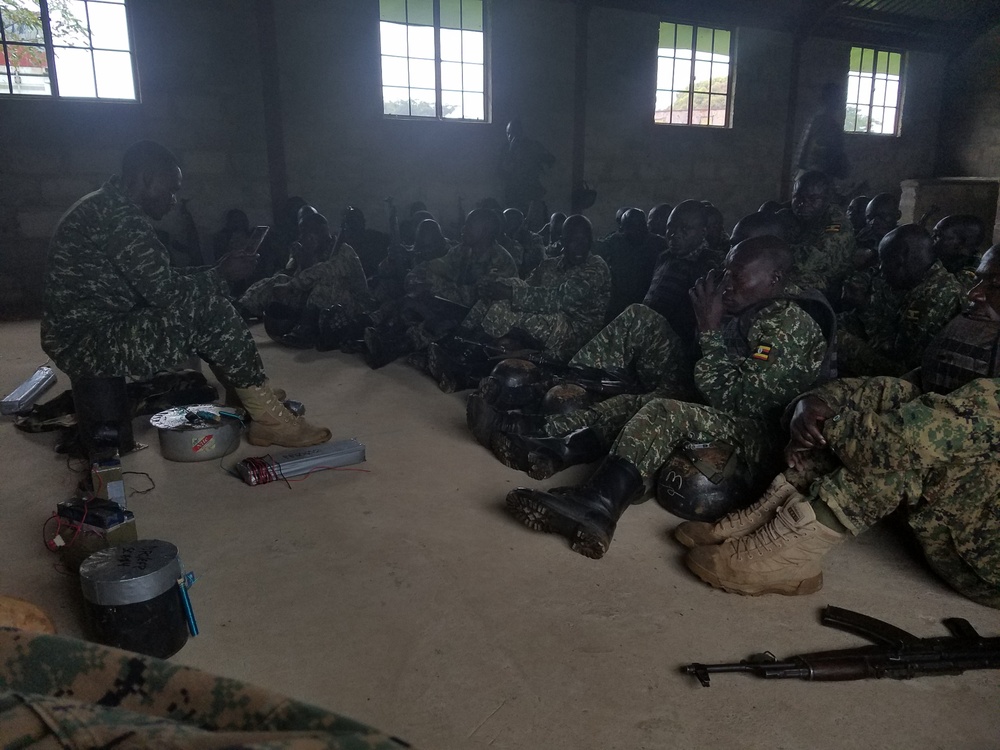 15th MEU Marines, Sailors assist Ugandan Battle Group 24 with pre-deployment training