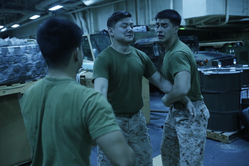 15th MEU Marines have a shocking experience