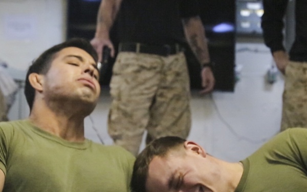 Marines have a shocking experience