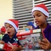 Coast Guardsmen deliver toys to children in Naguabo, Puerto Rico