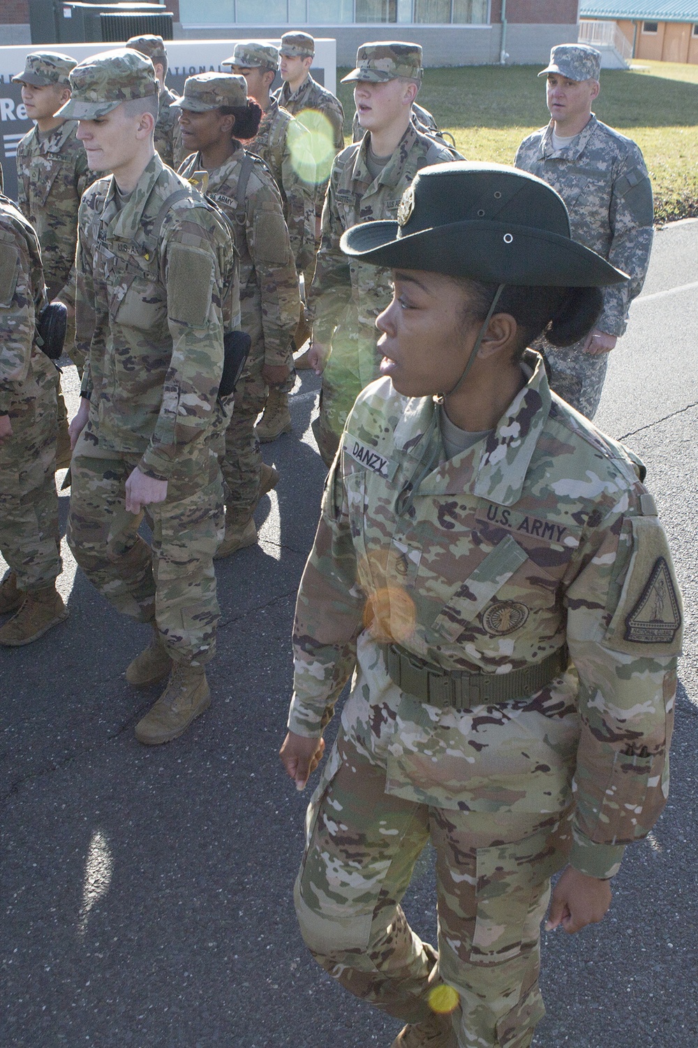 New Jersey Army National Guard's First Female Drill Sergeant
