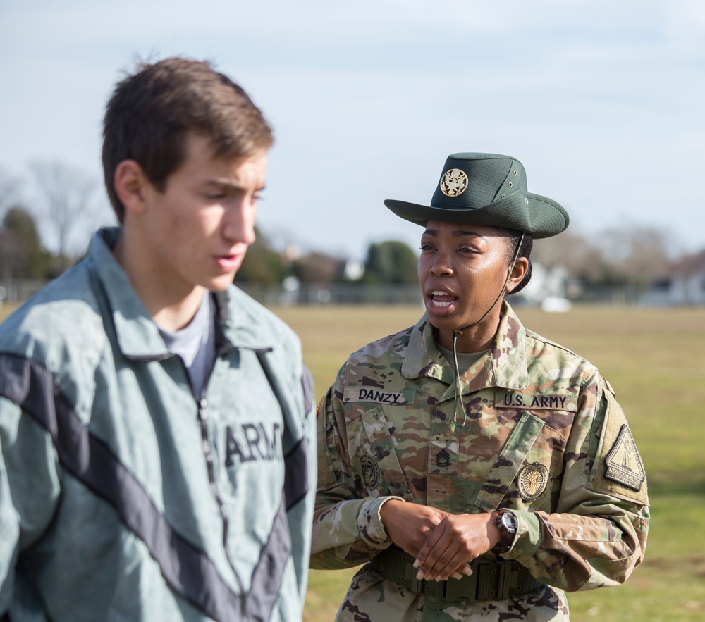 New Jersey Army National Guard's First Female Drill Sergeant