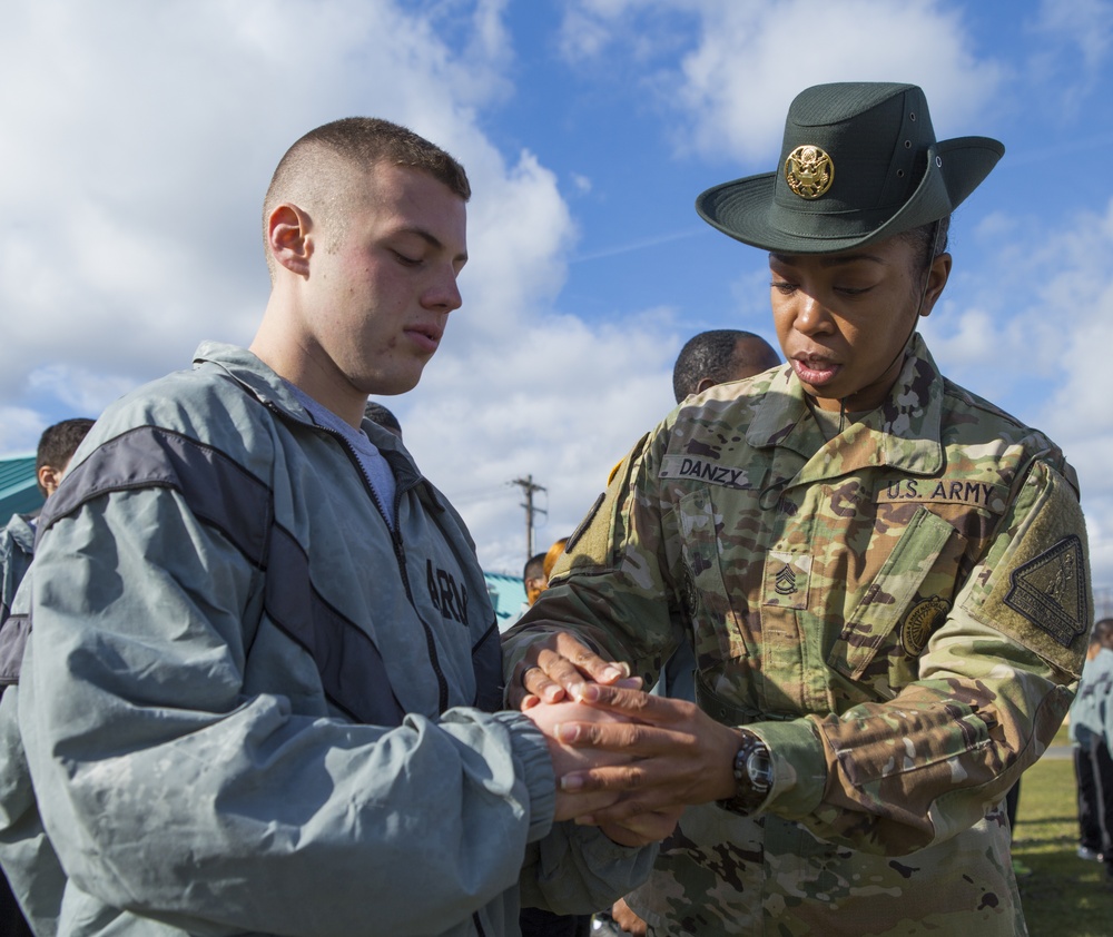 New Jersey Army National Guard's First Female Drill Sergeant