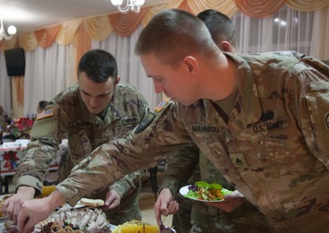 New York National Guard  Soldiers deployed to Ukraine celebrate Christmas more than 4,500 miles from home.