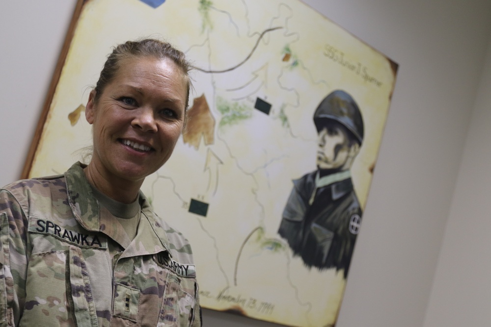 Division history commemorated through conference room dedication