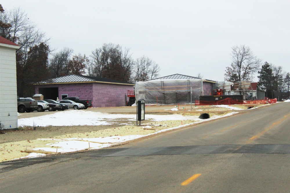 Construction on new Fort McCoy CYS admin, storage building continues