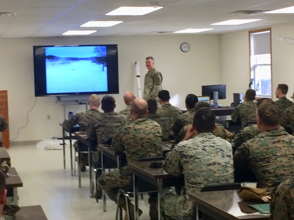 Fort McCoy's deputy garrison commander congratulates CWOC graduates