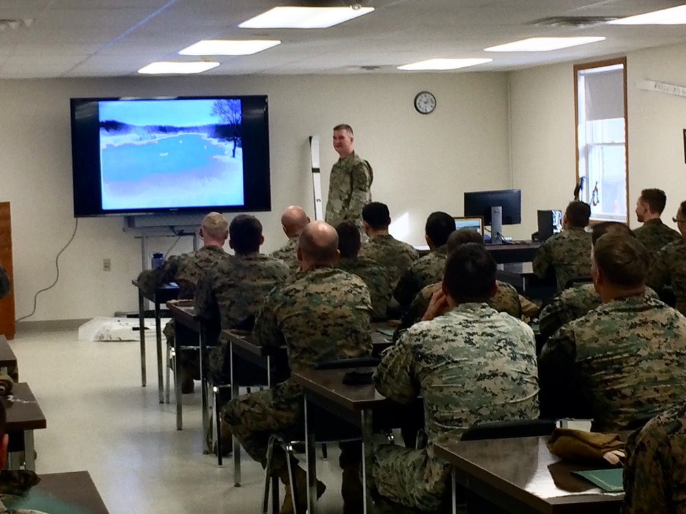 Fort McCoy's deputy garrison commander congratulates CWOC graduates