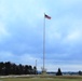 American Flag and Fort McCoy