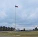 American Flag and Fort McCoy