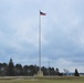 American Flag and Fort McCoy