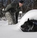 Working in the snow