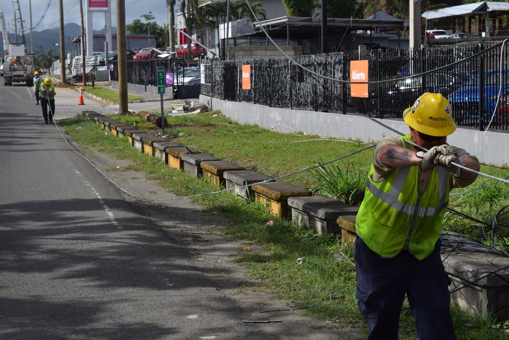 Work continues through the holidays to restore power to Cidra residents