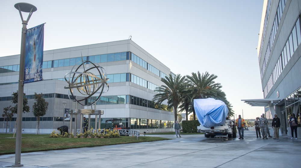 DMSP Satellite arrives at SMC DMSP Satellite arrives at SMC
