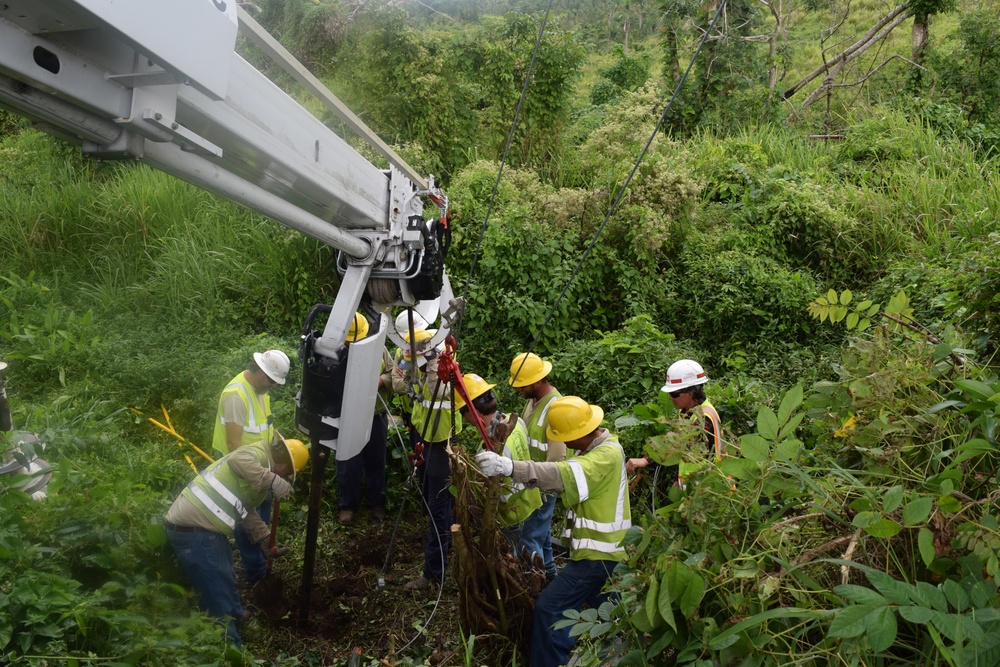 Work continues through the holidays to restore power to Cidra residents