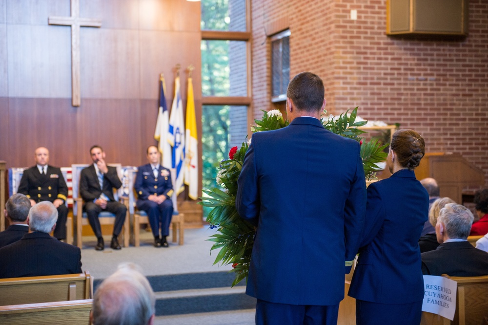 TRACEN Yorktown holds memorial service for Coast Guard Cutter Cuyahoga