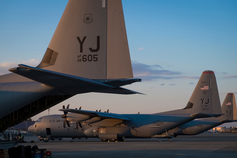 New C-130J's Arrive at Yokota
