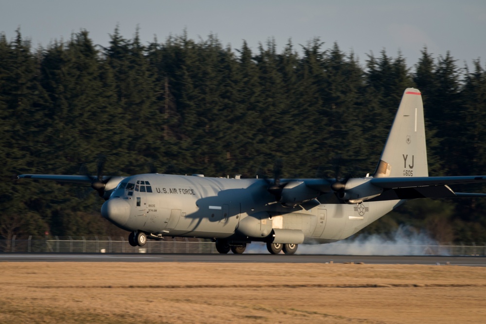 New C-130J's Arrive at Yokota