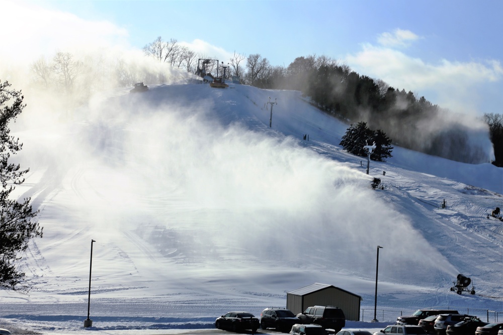 December 2017 ops at Whitetail Ridge Ski Area at Fort McCoy