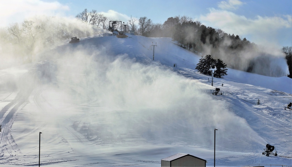December 2017 ops at Whitetail Ridge Ski Area at Fort McCoy