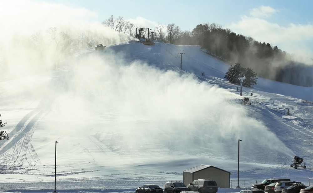 December 2017 ops at Whitetail Ridge Ski Area at Fort McCoy