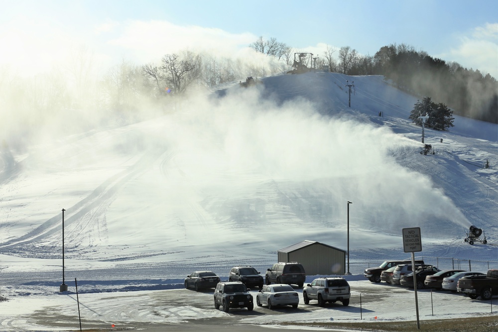 December 2017 ops at Whitetail Ridge Ski Area at Fort McCoy