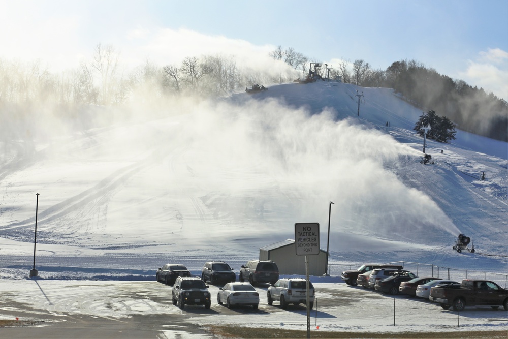 December 2017 ops at Whitetail Ridge Ski Area at Fort McCoy