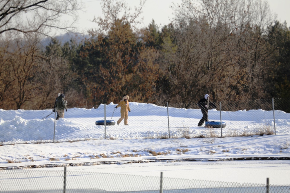 December 2017 ops at Whitetail Ridge Ski Area at Fort McCoy
