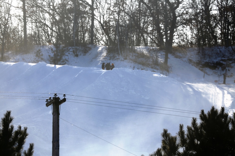 December 2017 ops at Whitetail Ridge Ski Area at Fort McCoy