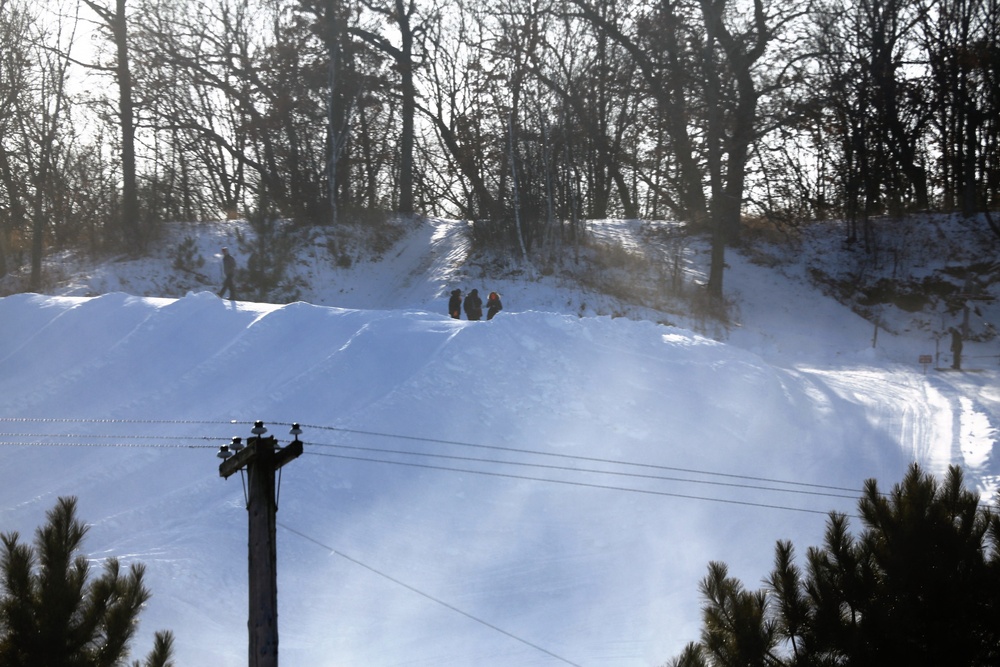 December 2017 ops at Whitetail Ridge Ski Area at Fort McCoy
