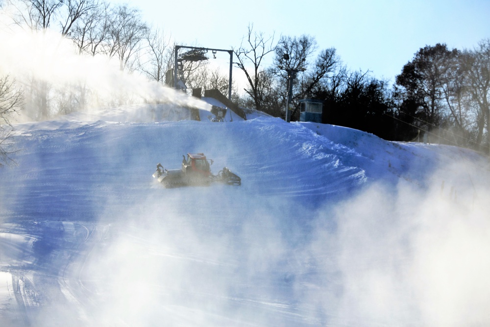 December 2017 ops at Whitetail Ridge Ski Area at Fort McCoy