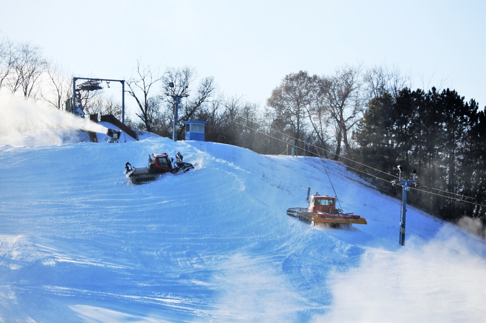 December 2017 ops at Whitetail Ridge Ski Area at Fort McCoy
