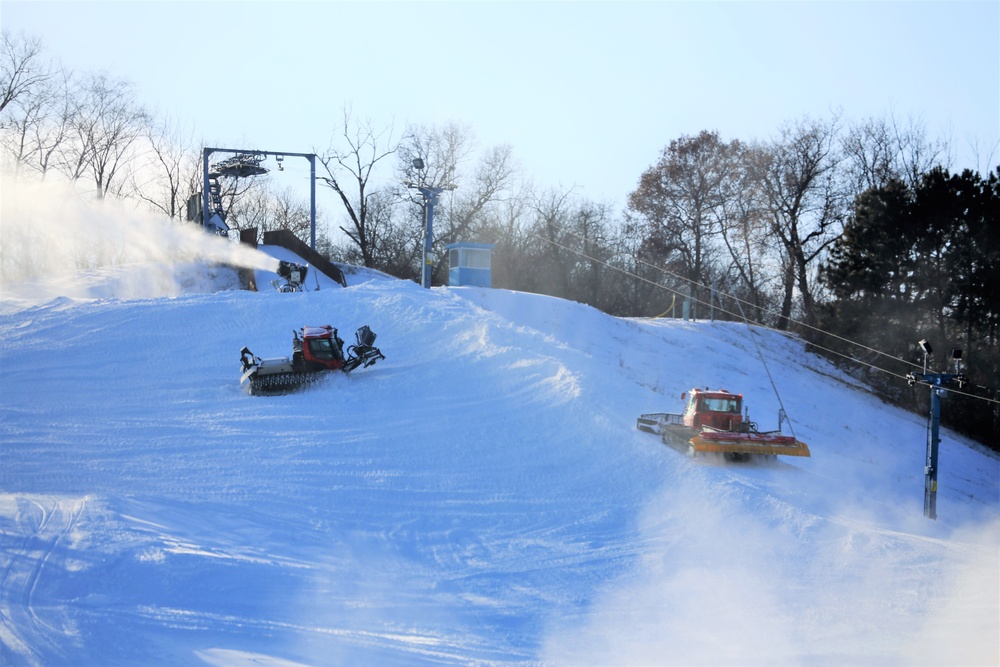 December 2017 ops at Whitetail Ridge Ski Area at Fort McCoy