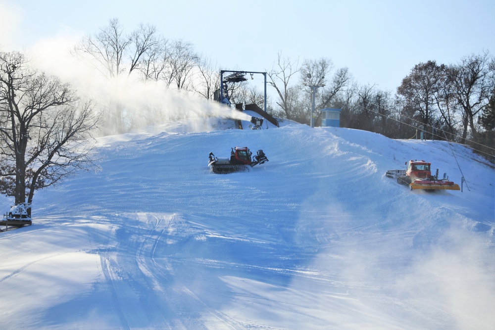 December 2017 ops at Whitetail Ridge Ski Area at Fort McCoy