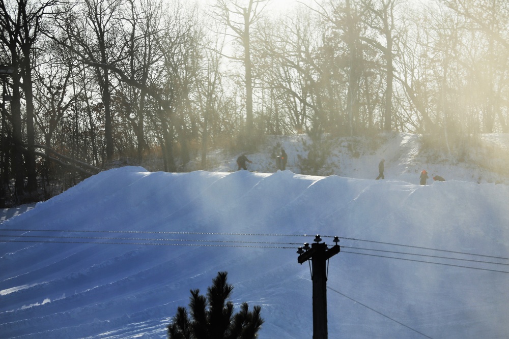 December 2017 ops at Whitetail Ridge Ski Area at Fort McCoy