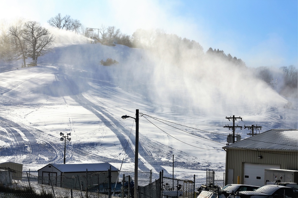 December 2017 ops at Whitetail Ridge Ski Area at Fort McCoy