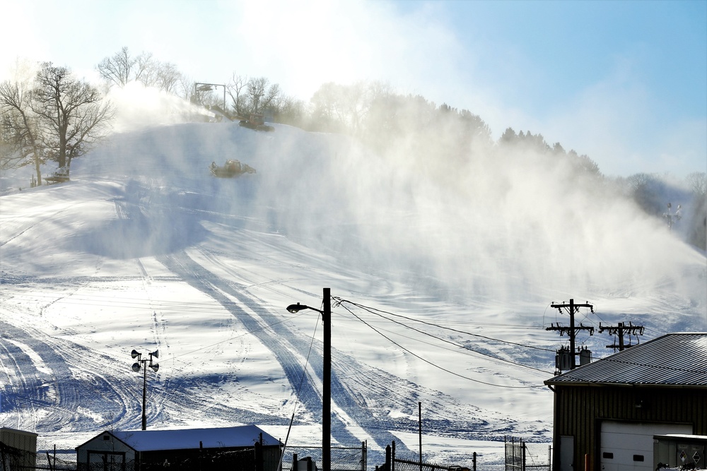 December 2017 ops at Whitetail Ridge Ski Area at Fort McCoy
