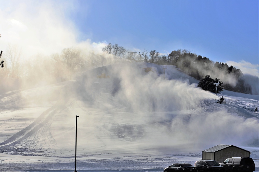 December 2017 ops at Whitetail Ridge Ski Area at Fort McCoy