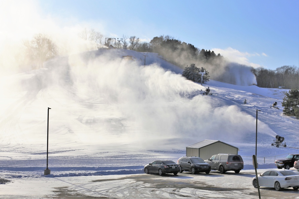 December 2017 ops at Whitetail Ridge Ski Area at Fort McCoy