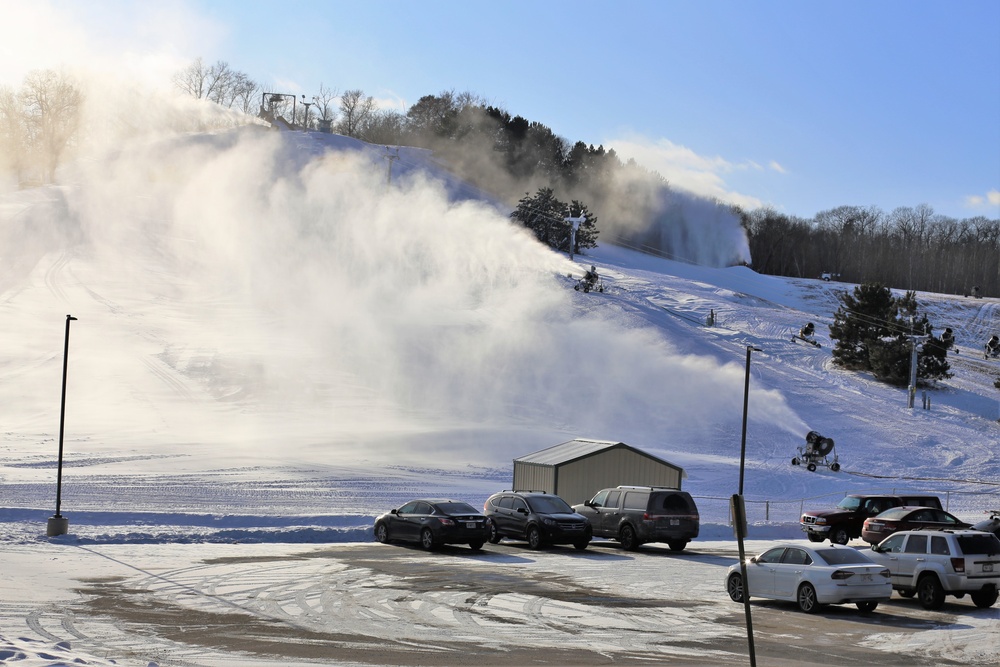 December 2017 ops at Whitetail Ridge Ski Area at Fort McCoy
