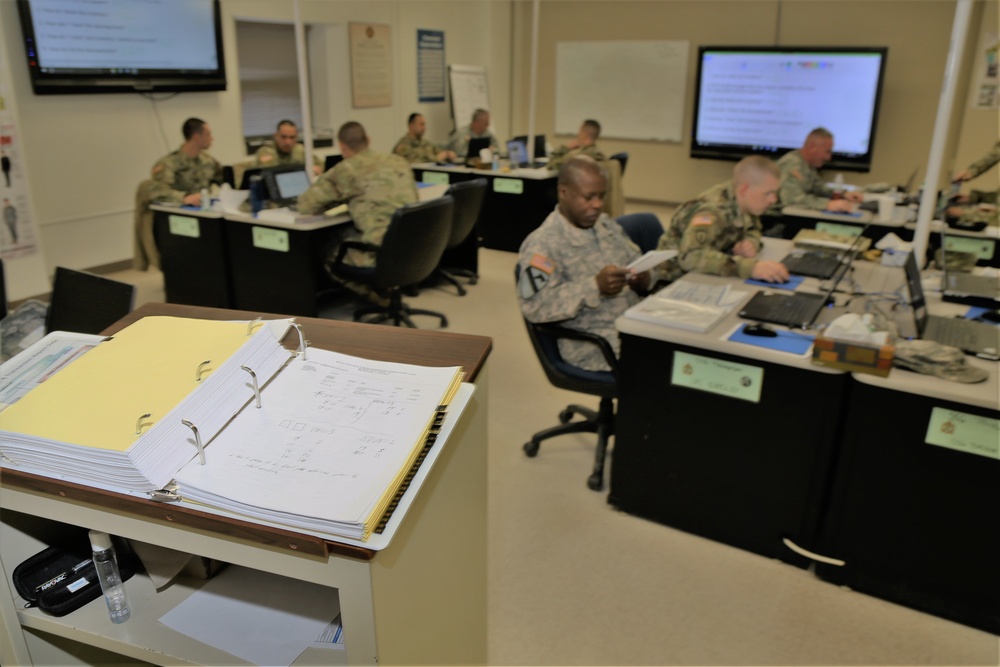 Soldiers train in senior leader course for 91, 94 MOS' at Fort McCoy