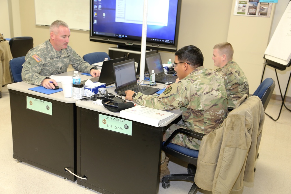 Soldiers train in senior leader course for 91, 94 MOS' at Fort McCoy