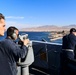 USS San Diego (LPD 22) Quartermasters Stand Watch During Aqaba, Jordan Departure