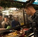 John C. Stennis Executive Officer Serves Christmas Meal