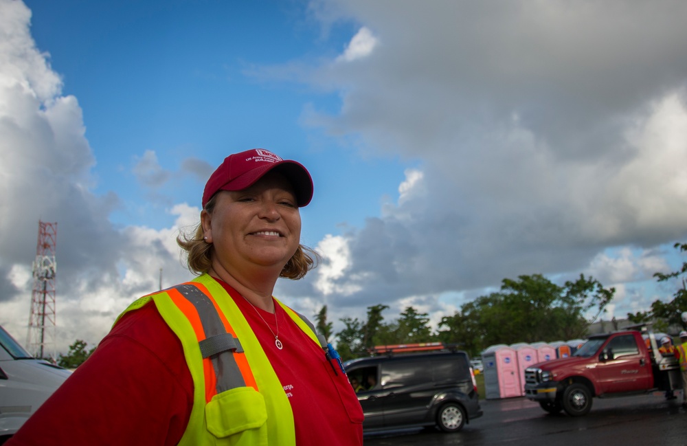USACE personnel on the job in PR during the holidays