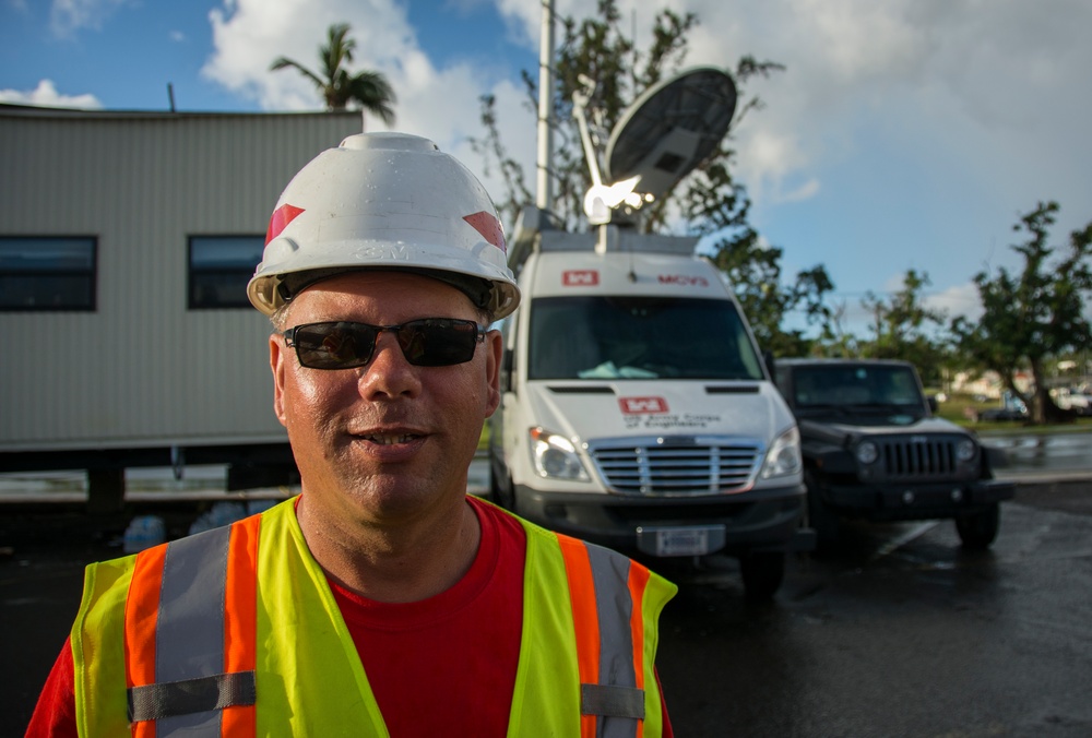 USACE personnel on the job in PR during the holidays
