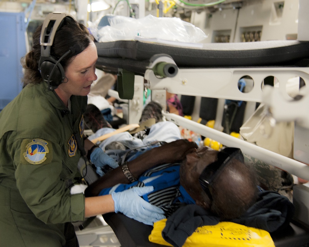 Reserve Citizen Airmen deliver aid to Hurricane Maria victims