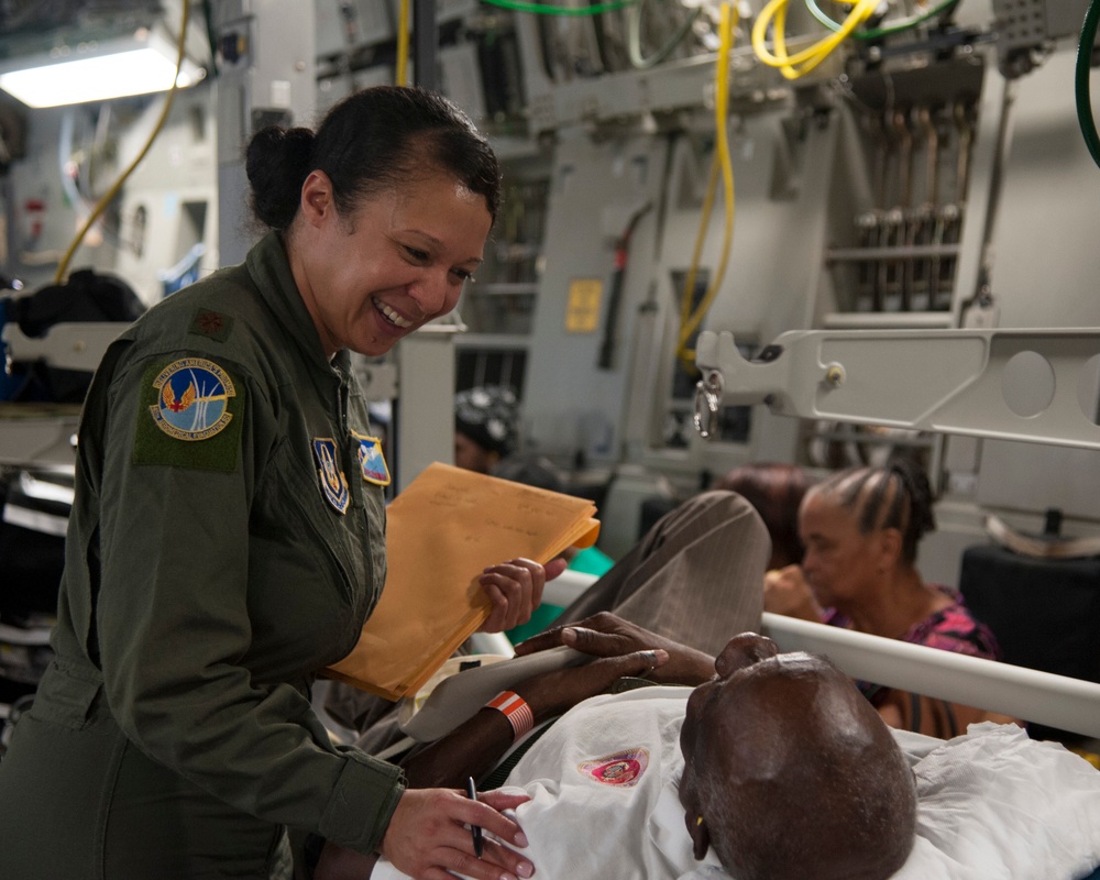 Reserve Citizen Airmen deliver aid to Hurricane Maria victims