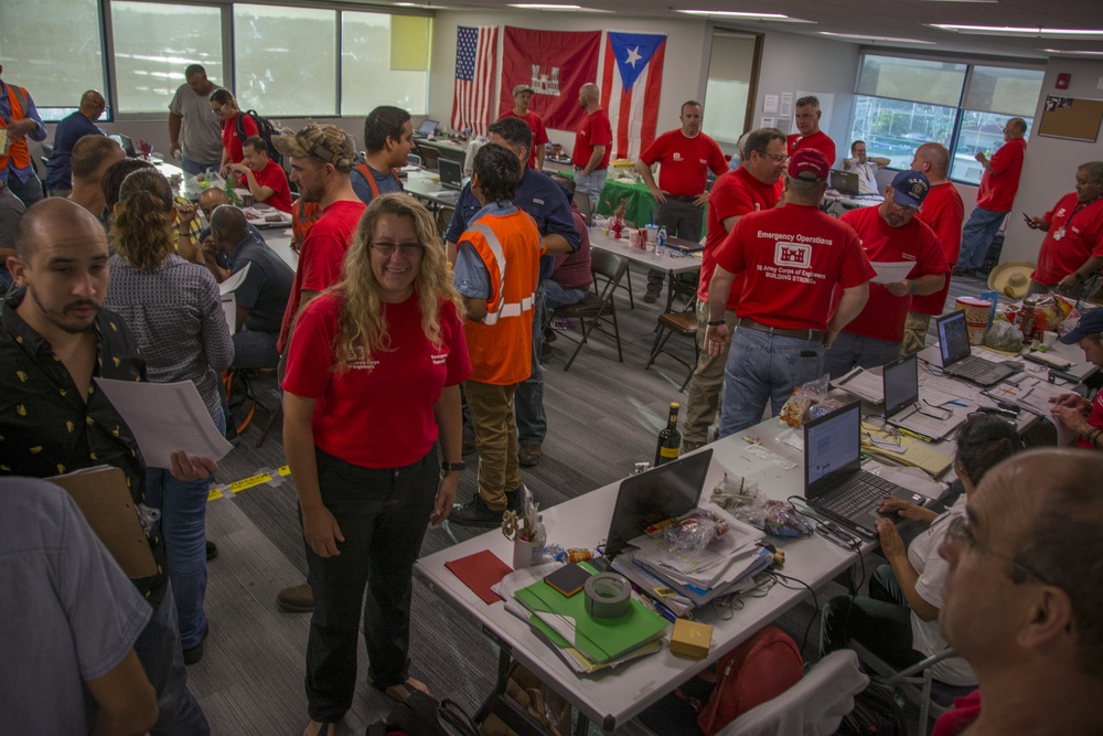 USACE personnel on the job in PR during the holidays